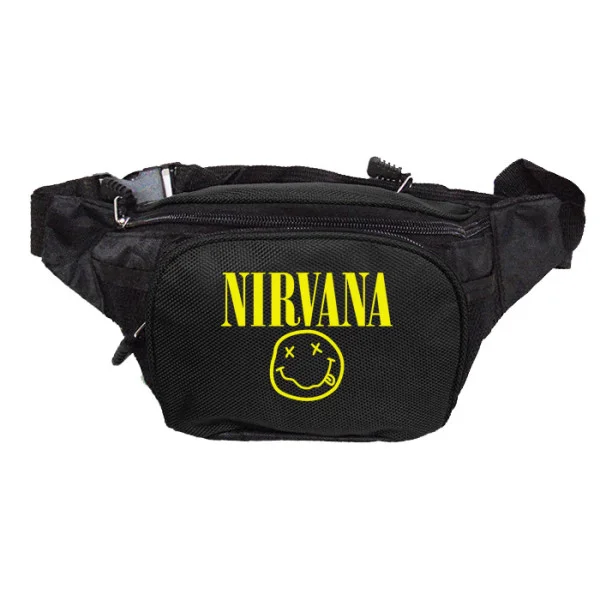 Φωτογραφία προϊόντος: Τσαντάκι μέσης unisex Nirvana, Takeposition σε Μαύρο, 960-7503-02