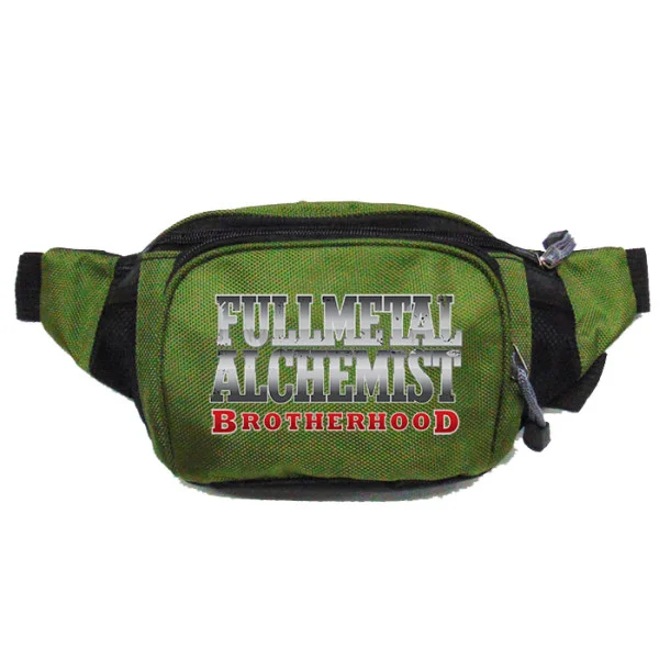 Φωτογραφία προϊόντος: Τσαντάκι μέσης unisex Fulllmetal alchemist logo Takeposition Πράσινο, 960-1009-14