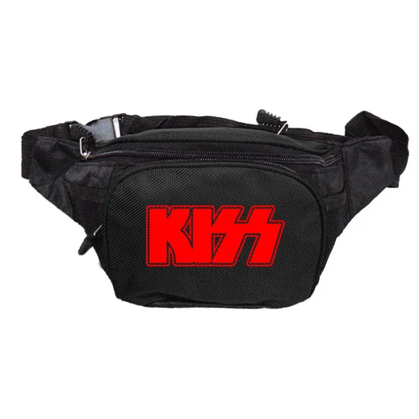 Φωτογραφία προϊόντος: Τσαντάκι μέσης unisex KISS, Takeposition σε Μαύρο, 960-7505-02