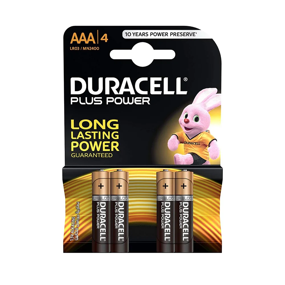 Φωτογραφία προϊόντος: Duracell Αλκαλικές Μπαταρίες AAA 1.5V 4τμχ (DAAALR03MN24004) (DURDAAALR03MN24004)