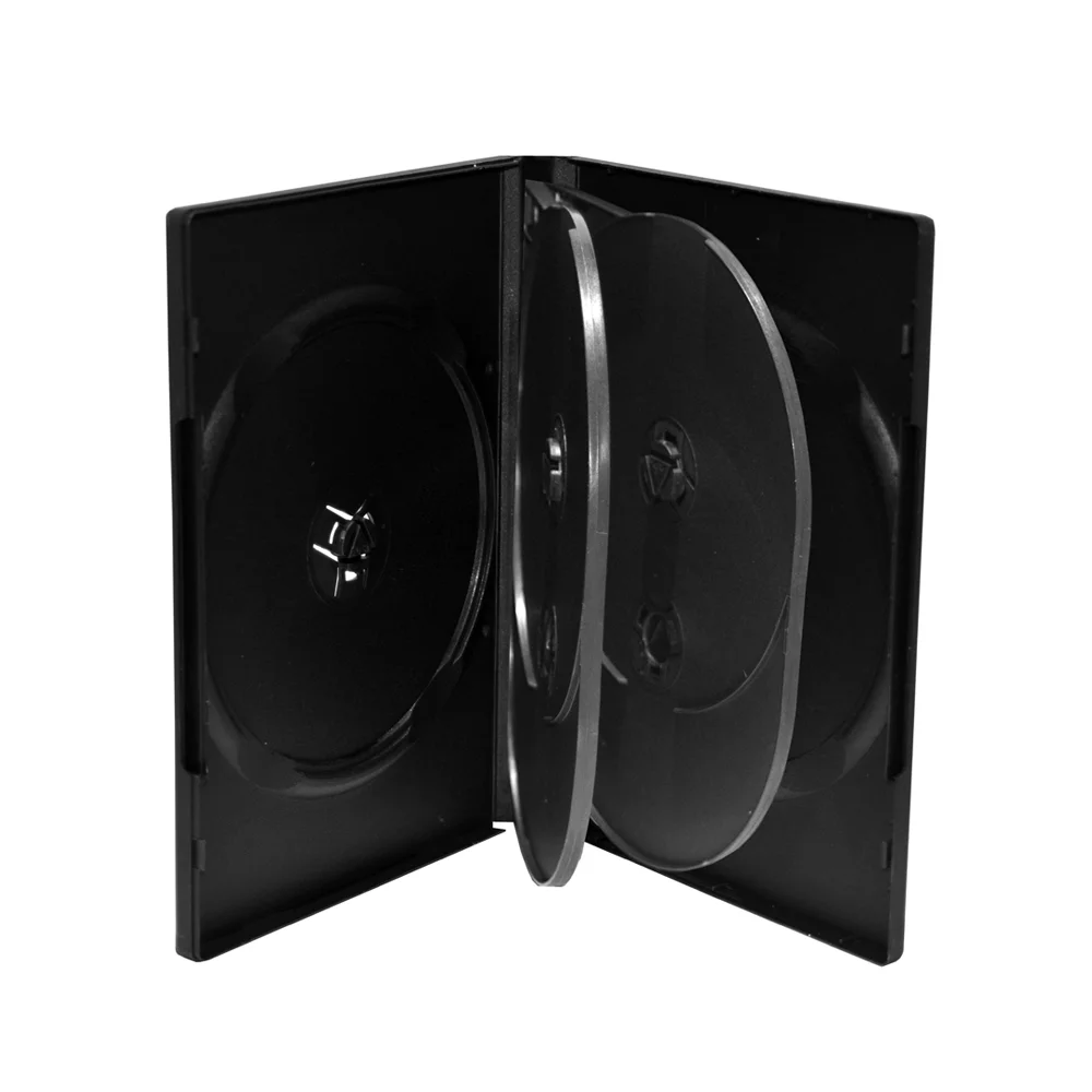 Φωτογραφία προϊόντος: MediaRange DVD Case for 6 discs 22mm Black (MRBOX16)