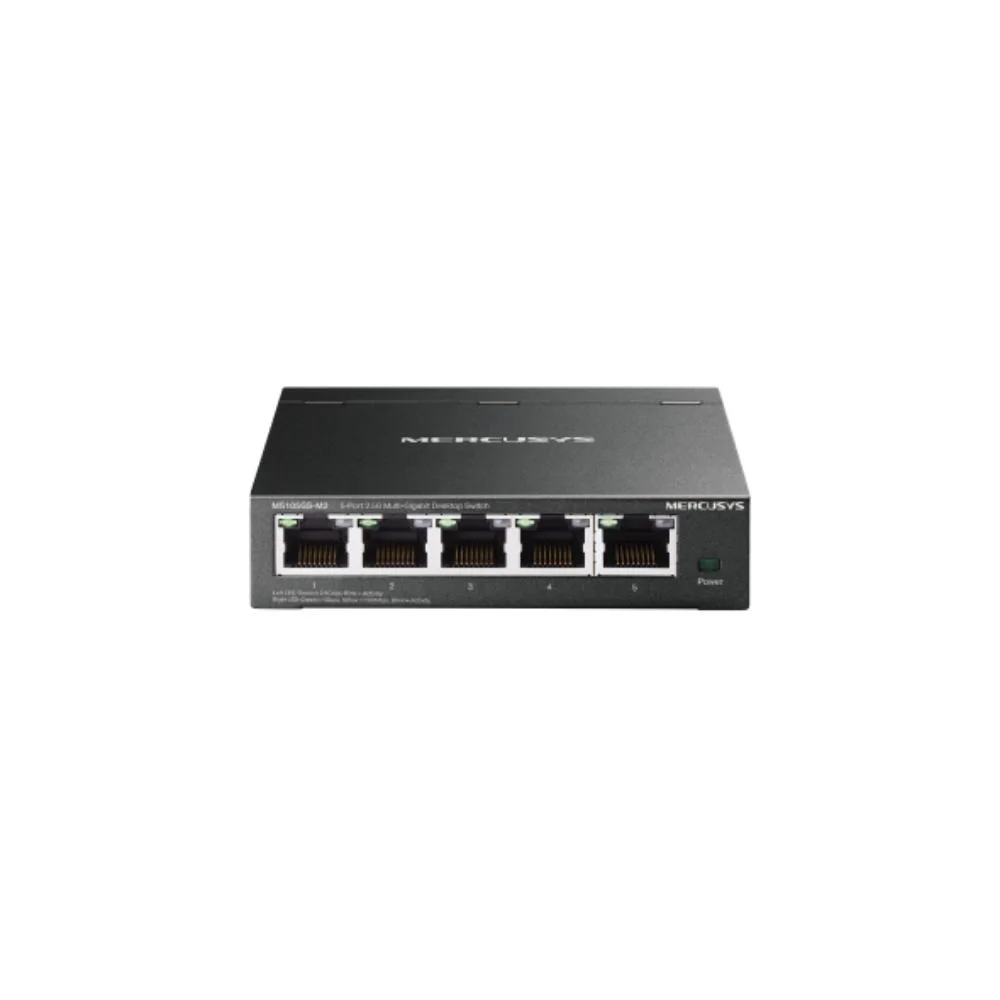 Φωτογραφία προϊόντος: Mercusys 5-Port 2.5G Multi-Gigabit Desktop Switch (MS105GS-M2) (MERMS105GS-M2)