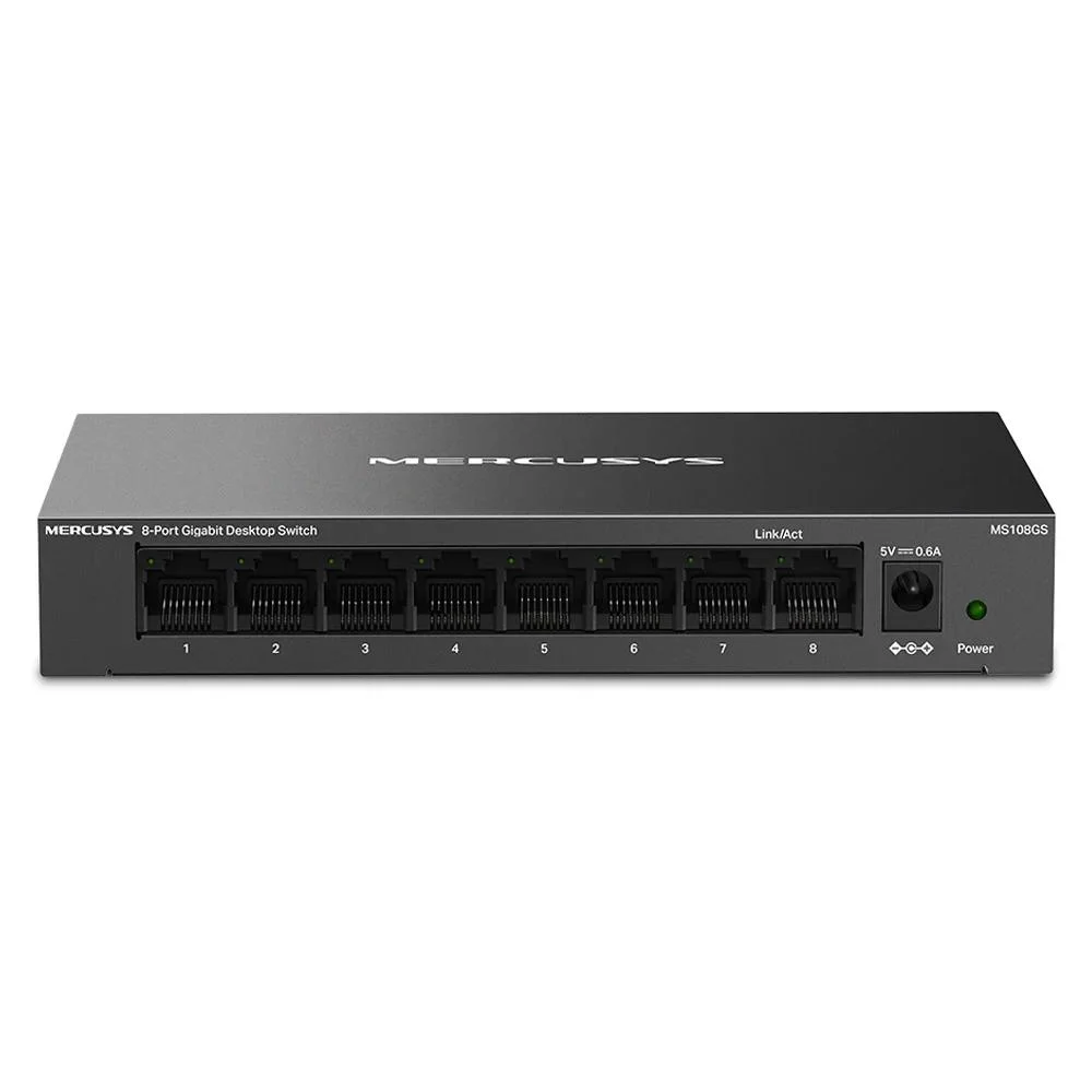 Φωτογραφία προϊόντος: Mercusys 8-port Steel Case Gigabit Switch (MS108GS) (MERMS108GS)