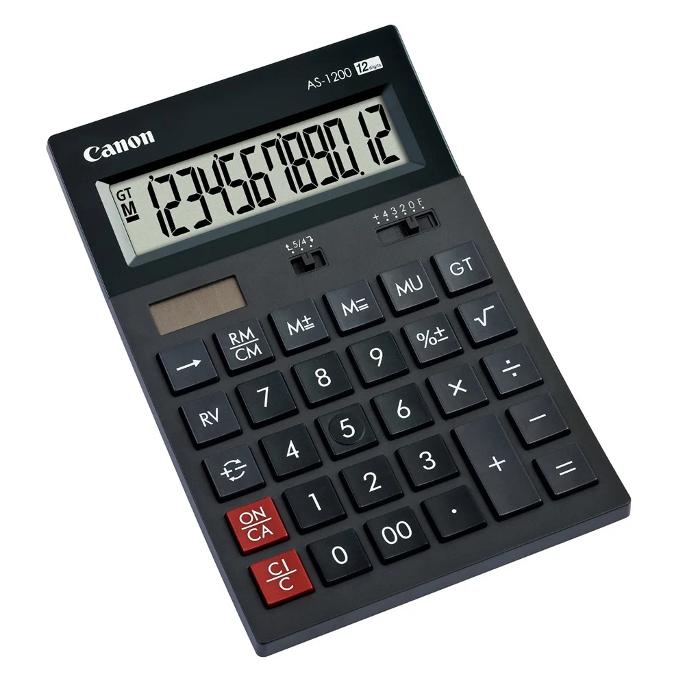 Φωτογραφία προϊόντος: CANON AS-1200 CALCULATOR 12-DIGIT (4599B001) (CANAS1200)