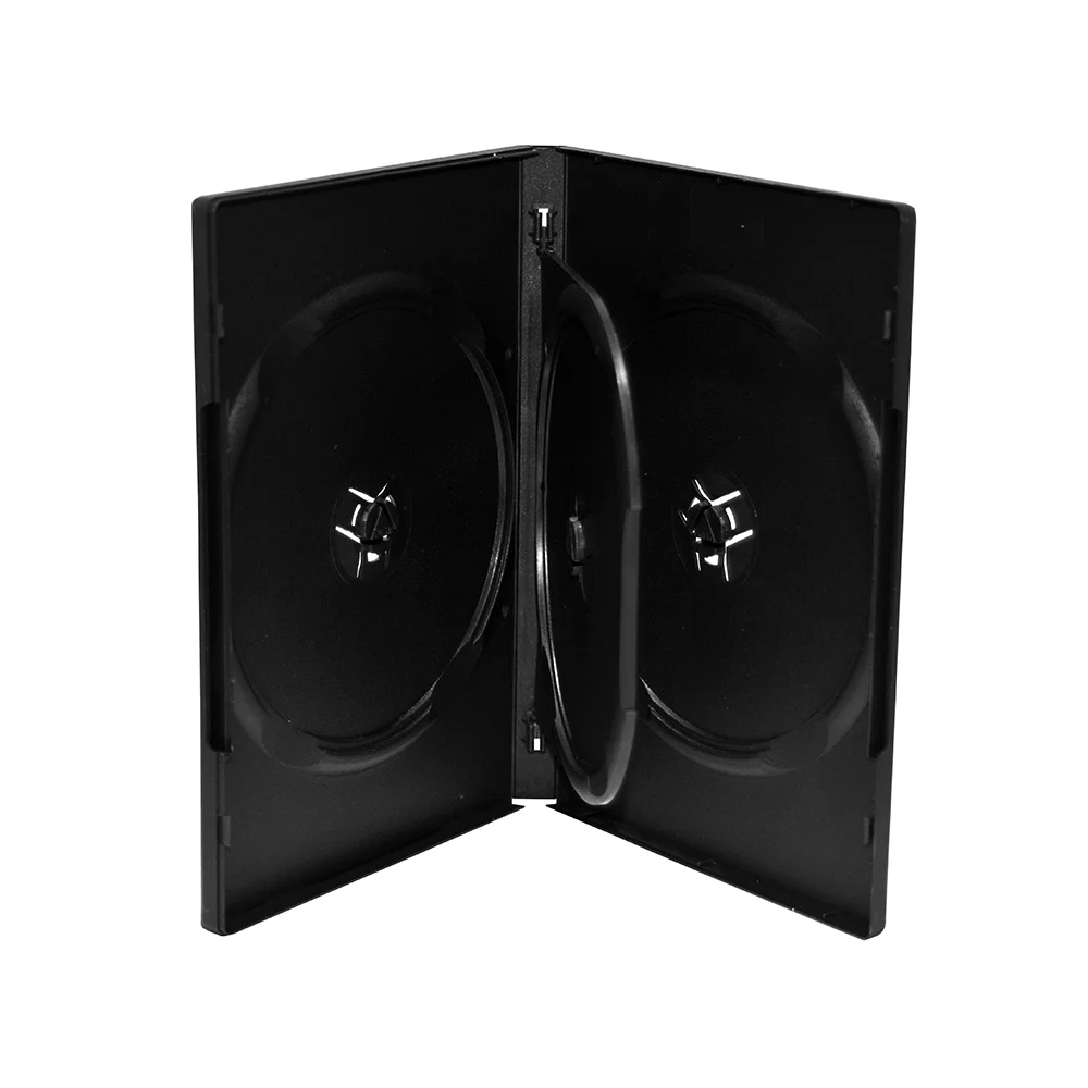 Φωτογραφία προϊόντος: MediaRange DVD Case for 4 discs 14mm Black (MRBOX17)