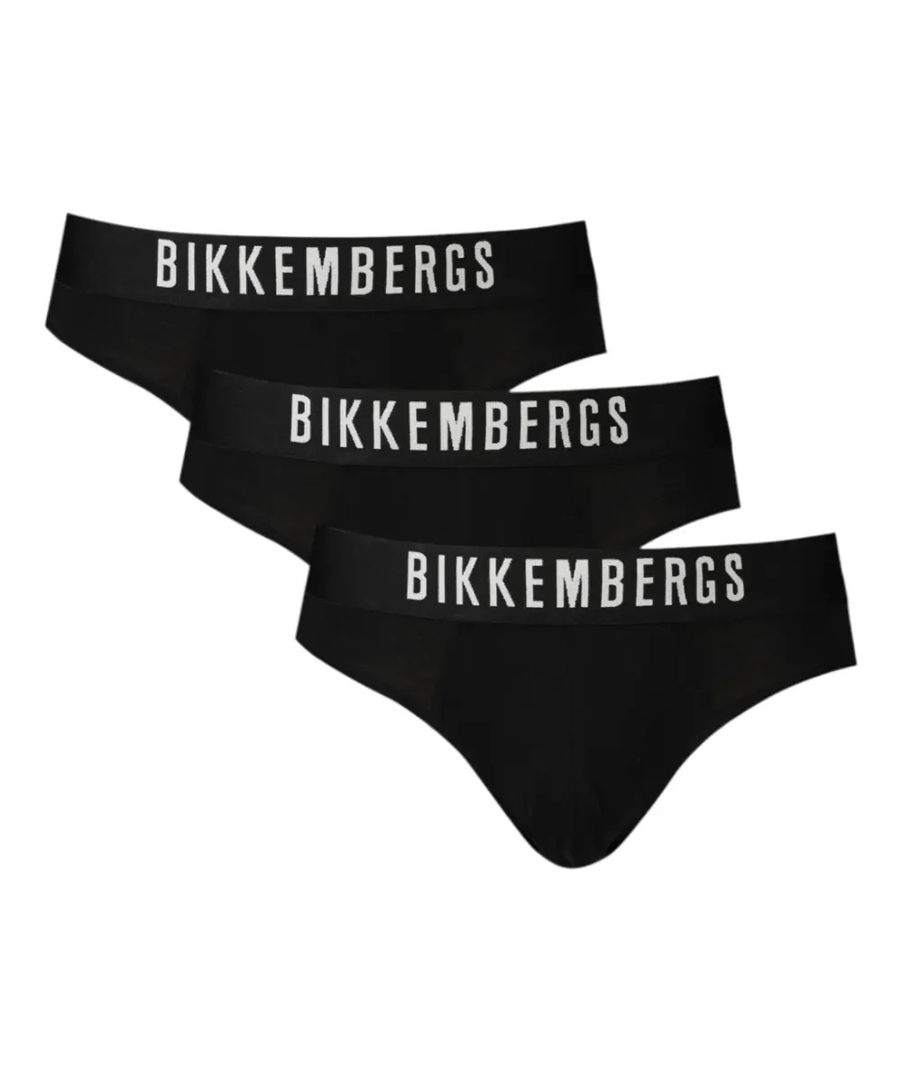 Φωτογραφία προϊόντος: Bikkembergs - Ανδρικά Σλιπ 3Pack BKK1USP10TR-BLACK Μαύρο