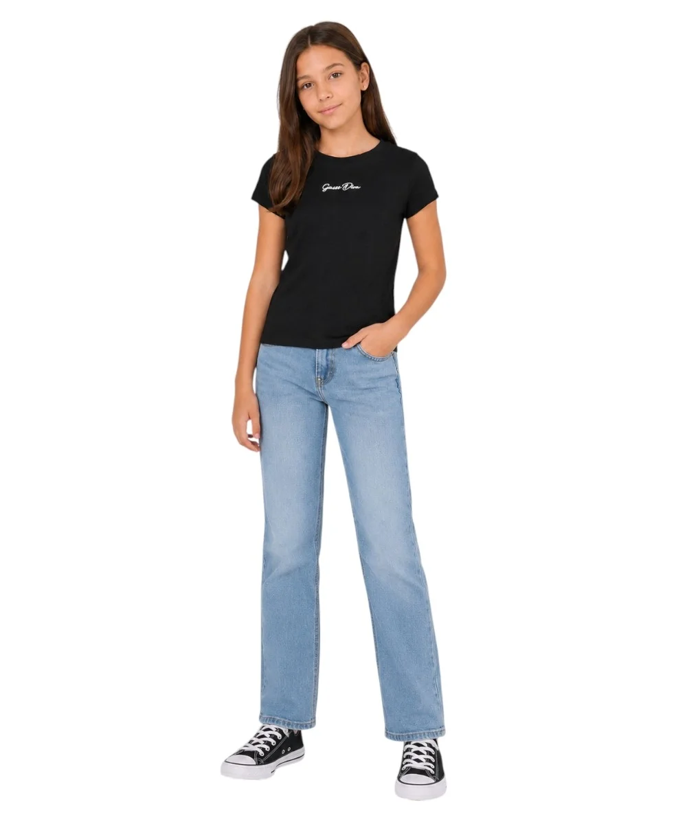 Φωτογραφία προϊόντος: Guess Jeans - Παιδικό Κοντομάνικο Μπλουζάκι J6YI41K4760-JBLK Μαύρο