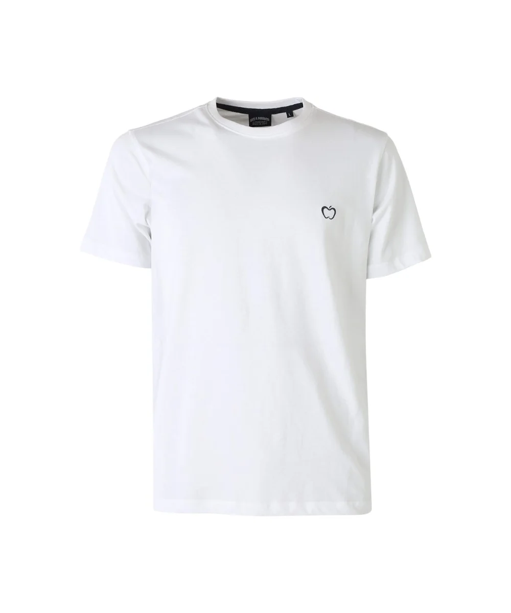 Φωτογραφία προϊόντος: Baci & Abbracci - Ανδρικό T-shirt Crew Neck with Logo BAM3381-BIANCO Λευκό
