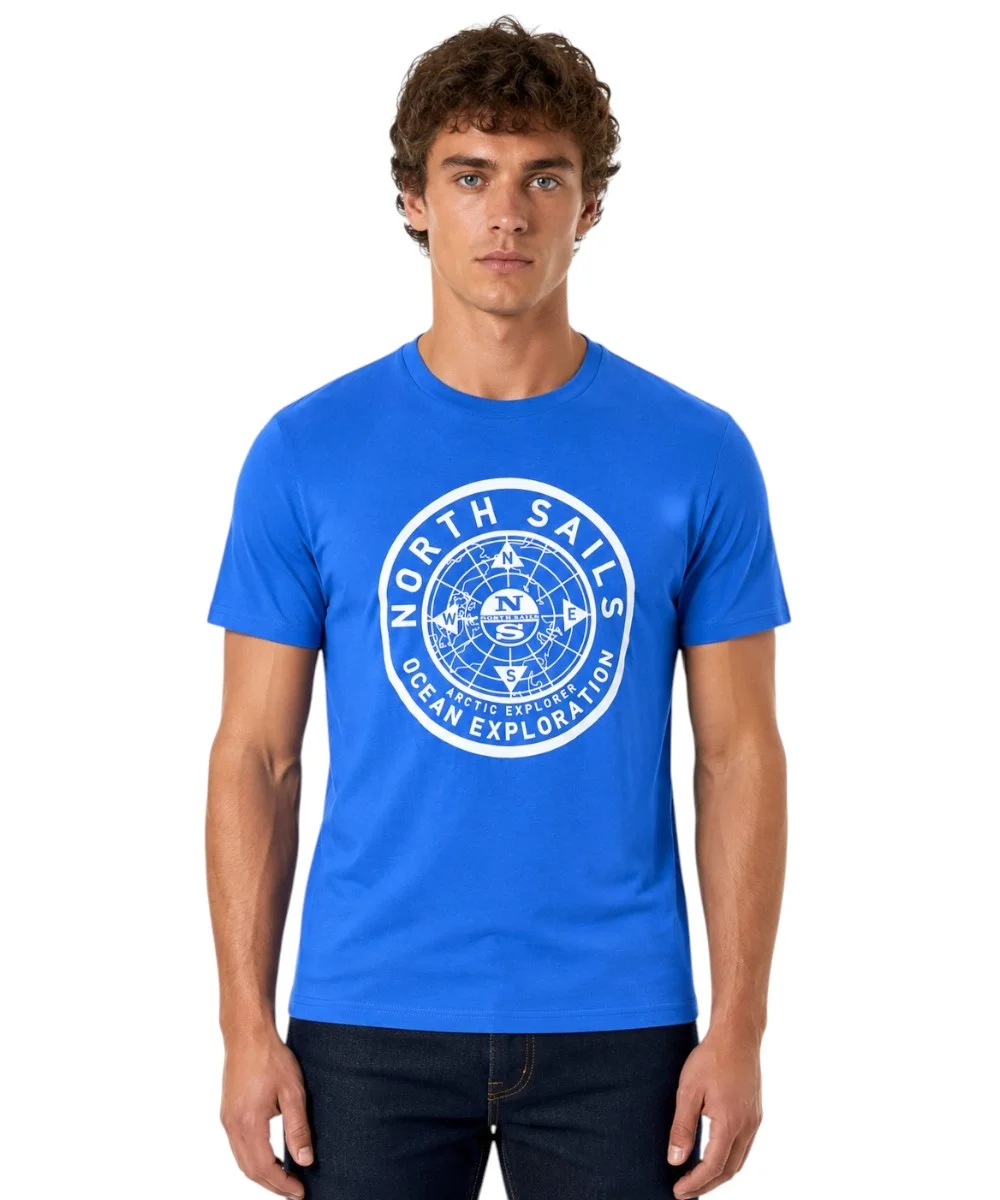 Φωτογραφία προϊόντος: North Sails - Ανδρικό T-shirt Κοντομάνικο Regular Fit 996025-000-0760 Μαύρο