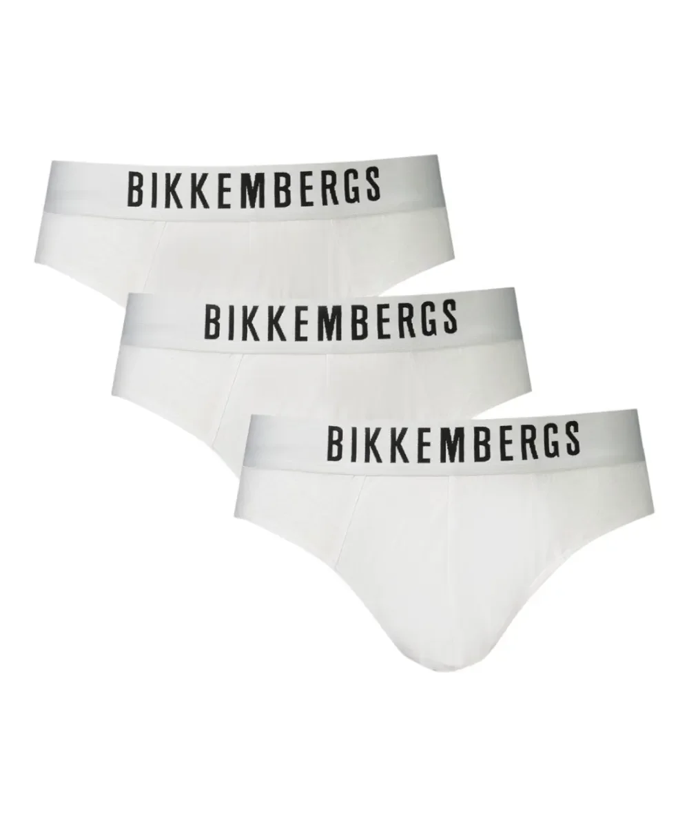 Φωτογραφία προϊόντος: Bikkembergs - Ανδρικά Σλιπ 3Pack BKK1USP10TR-WHITE Λευκό