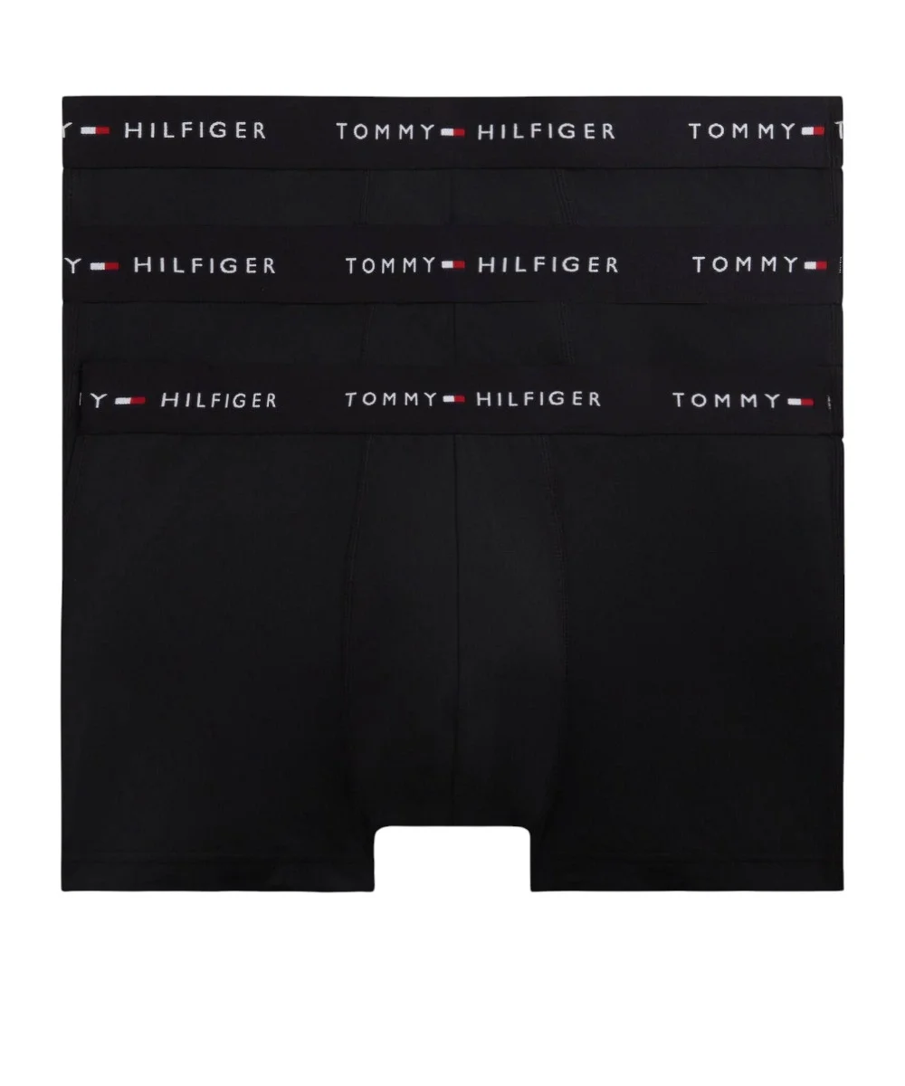 Φωτογραφία προϊόντος: Tommy Hilfiger - Ανδρικά Μποξεράκια 3Pack Signature Waistband UM0UM03762-0R8 Μαύρο