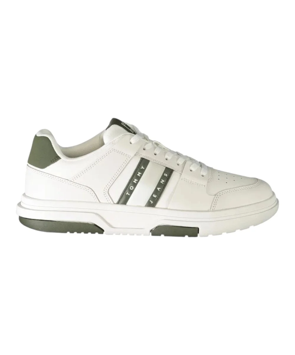 Φωτογραφία προϊόντος: Tommy Hilfiger - Ανδρικά Sneakers The Brooklyn Leather EM0EM01521-M00 Λευκό/Πράσινο