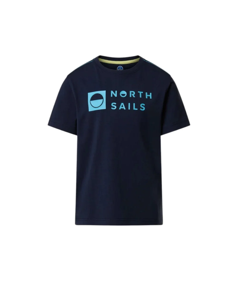 Φωτογραφία προϊόντος: North Sails - Παιδικό Κοντομάνικο Μπλουζάκι T-Shirt Print 795227-000-0802 Μπλε Ναυτικό
