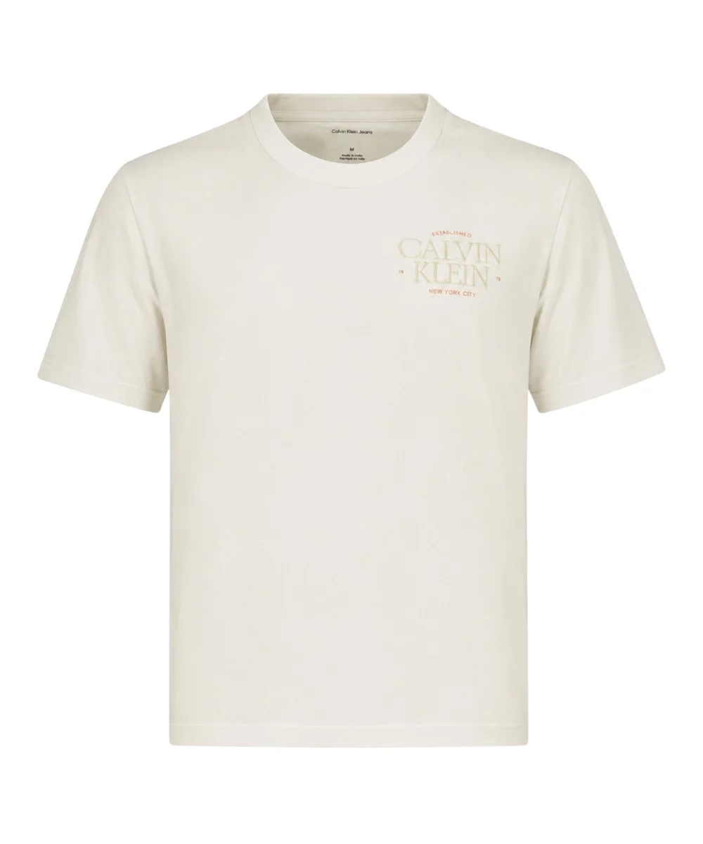 Φωτογραφία προϊόντος: Calvin Klein - Γυναικείο T-Shirt Classic Left Chest Graphic LV047G836G-YAF Λευκό