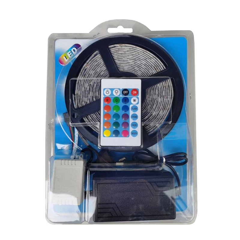 Φωτογραφία προϊόντος: Tradesor Ταινία LED - RGB - LED Strip - 5050 - 5m - 12V - 834628