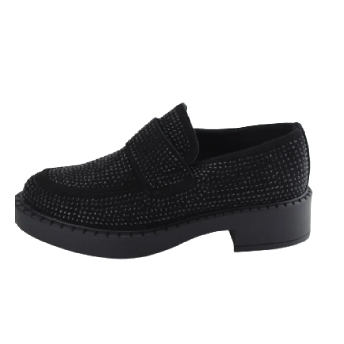 Φωτογραφία προϊόντος: PLATO Loafers με Strass σε χρώμα Μαύρο