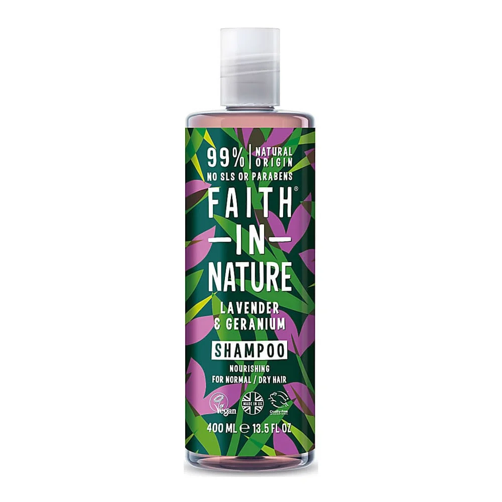 Φωτογραφία προϊόντος: Faith in Nature Lavender & Geranium Σαμπουάν για Κανονικά Μαλλιά 400 mL - 0512706