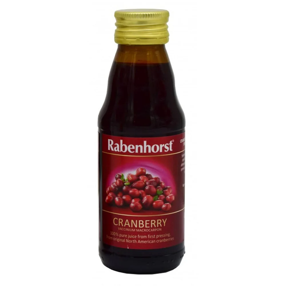 Φωτογραφία προϊόντος: RABENHORST ΧΥΜΟΣ CRANBERRY 100% 125 mL - ΡΑΜ902