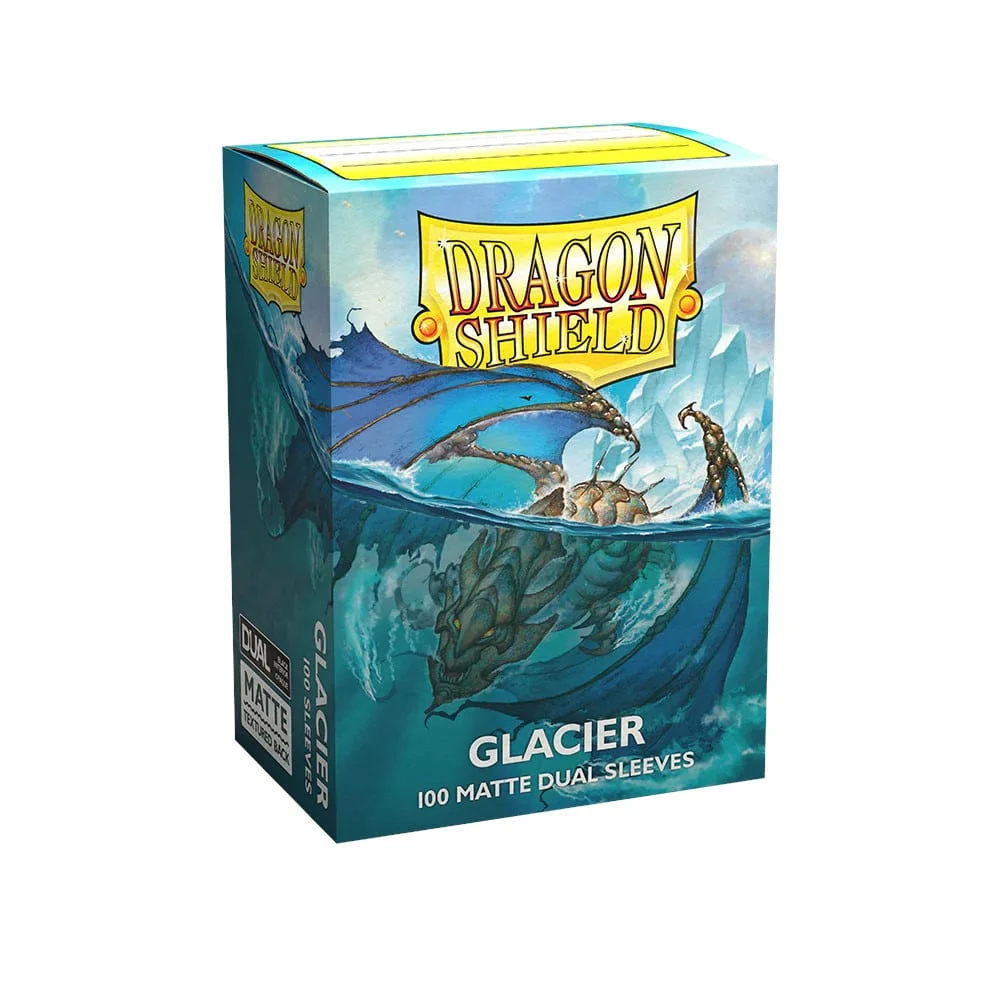 Φωτογραφία προϊόντος: Dragon Shield Standard Matte Dual Sleeves - Glacier Minion (100 Sleeves)