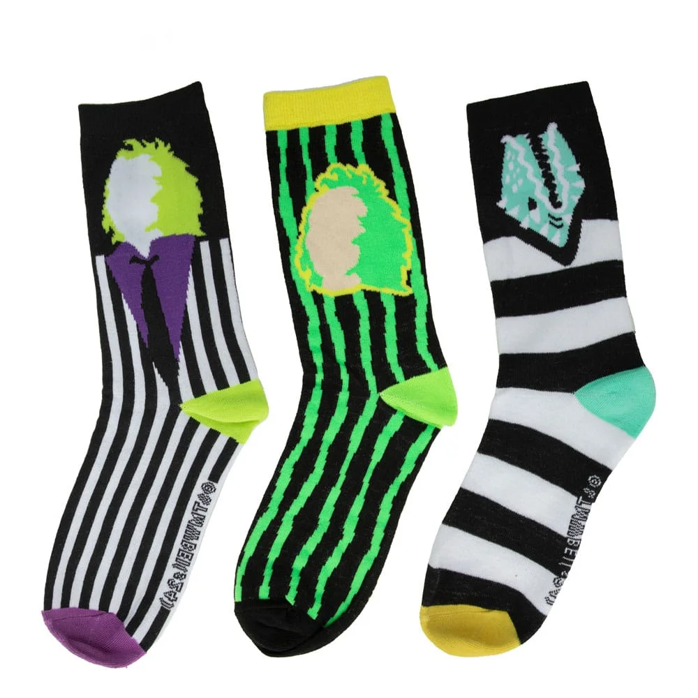Φωτογραφία προϊόντος: Cinereplicas Beetlejuice Socks 3-Pack