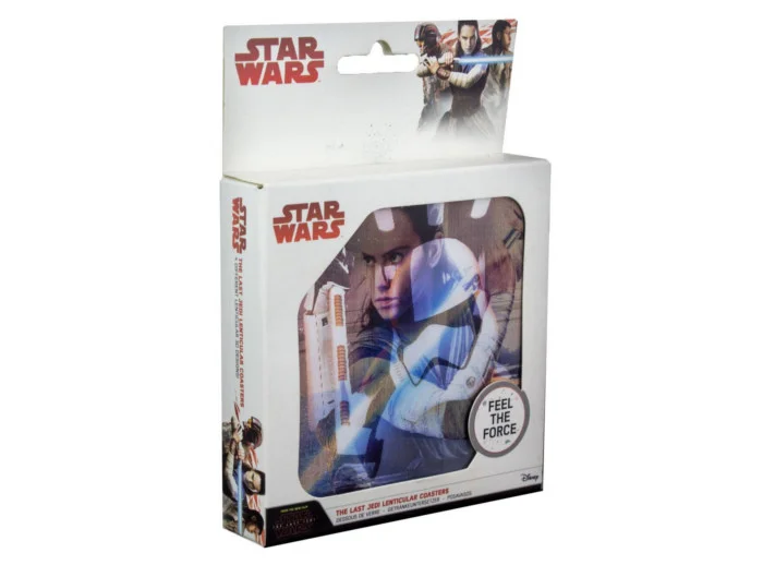 Φωτογραφία προϊόντος: Paladone Σετ 3D Lenticular Σουβέρ Star Wars The Last Jedi