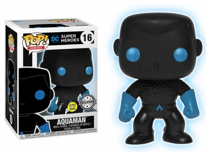 Φωτογραφία προϊόντος: Aquaman Silhouette GITD (LE Vinyl Funko POP!)