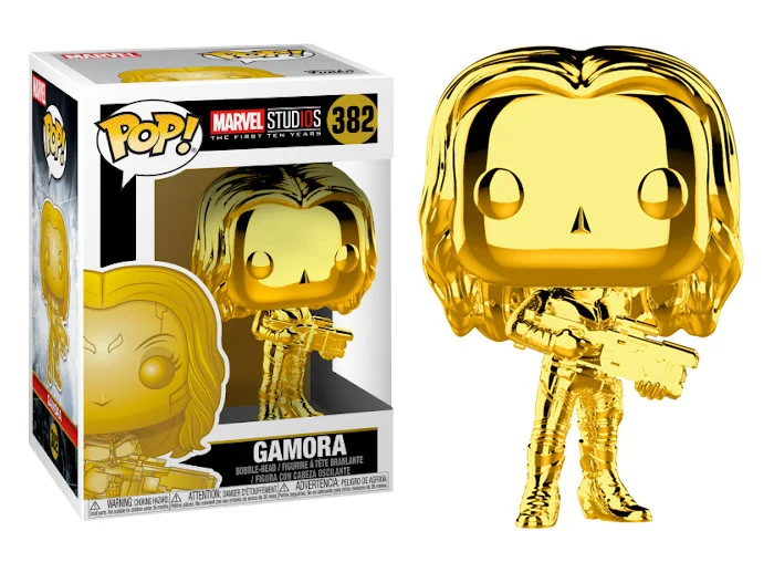 Φωτογραφία προϊόντος: Chrome Gamora (MCU 10th Aniversary Bobble-Head Funko POP!)