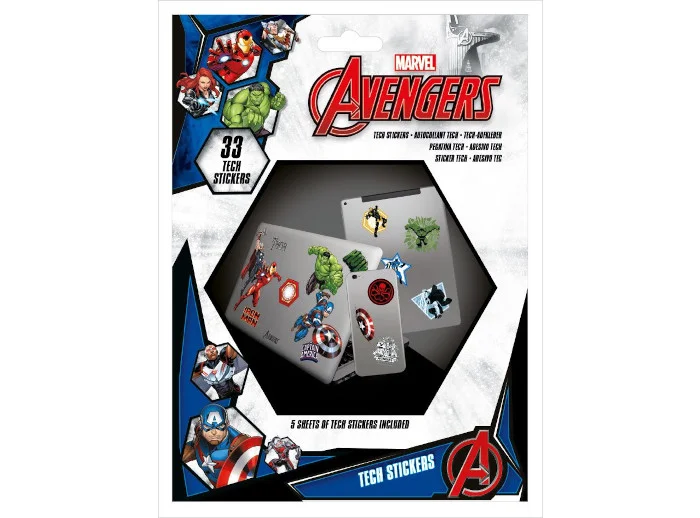 Φωτογραφία προϊόντος: Pyramid International Σετ Αυτοκόλλητα Marvel Avengers Heroes