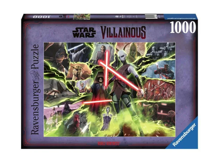 Φωτογραφία προϊόντος: Ravensburger Star Wars Villainous Jigsaw Puzzle Asajj Ventress (1000 pieces)