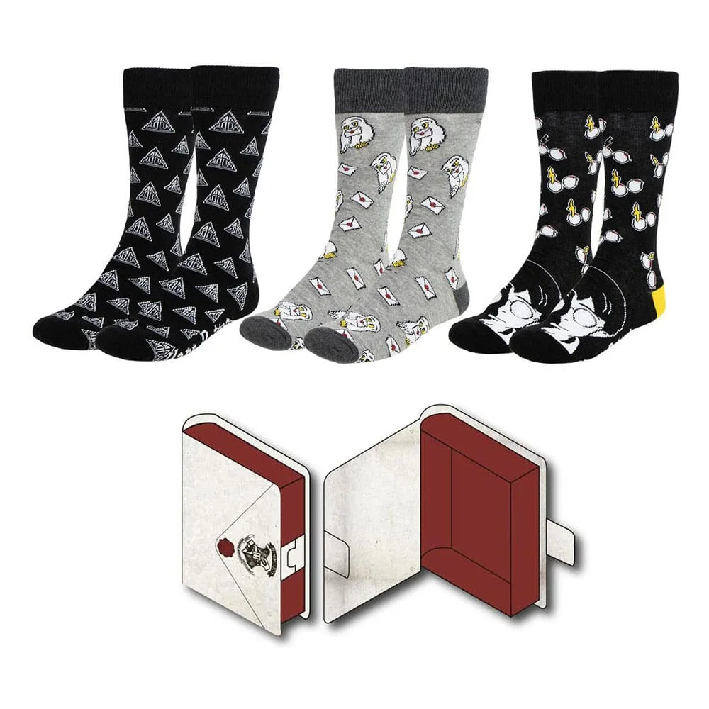 Φωτογραφία προϊόντος: Cerdá Harry Potter Socks 3-Pack 38-45