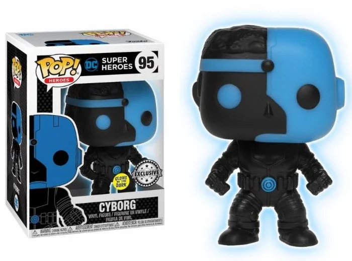 Φωτογραφία προϊόντος: Cyborg Silhouette GITD (LE Vinyl Funko POP!)