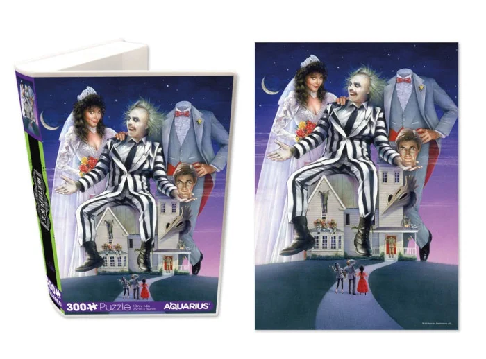 Φωτογραφία προϊόντος: Aquarius Beetlejuice Jigsaw Puzzle Mansion (300 pieces)