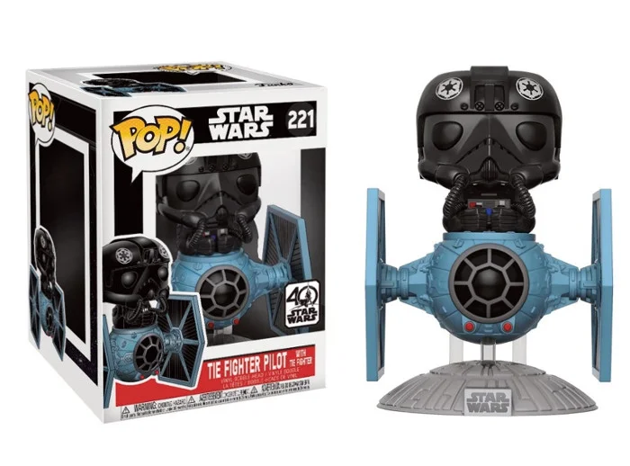 Φωτογραφία προϊόντος: Tie Fighter with Tie Pilot (Rides Vinyl Funko POP!)
