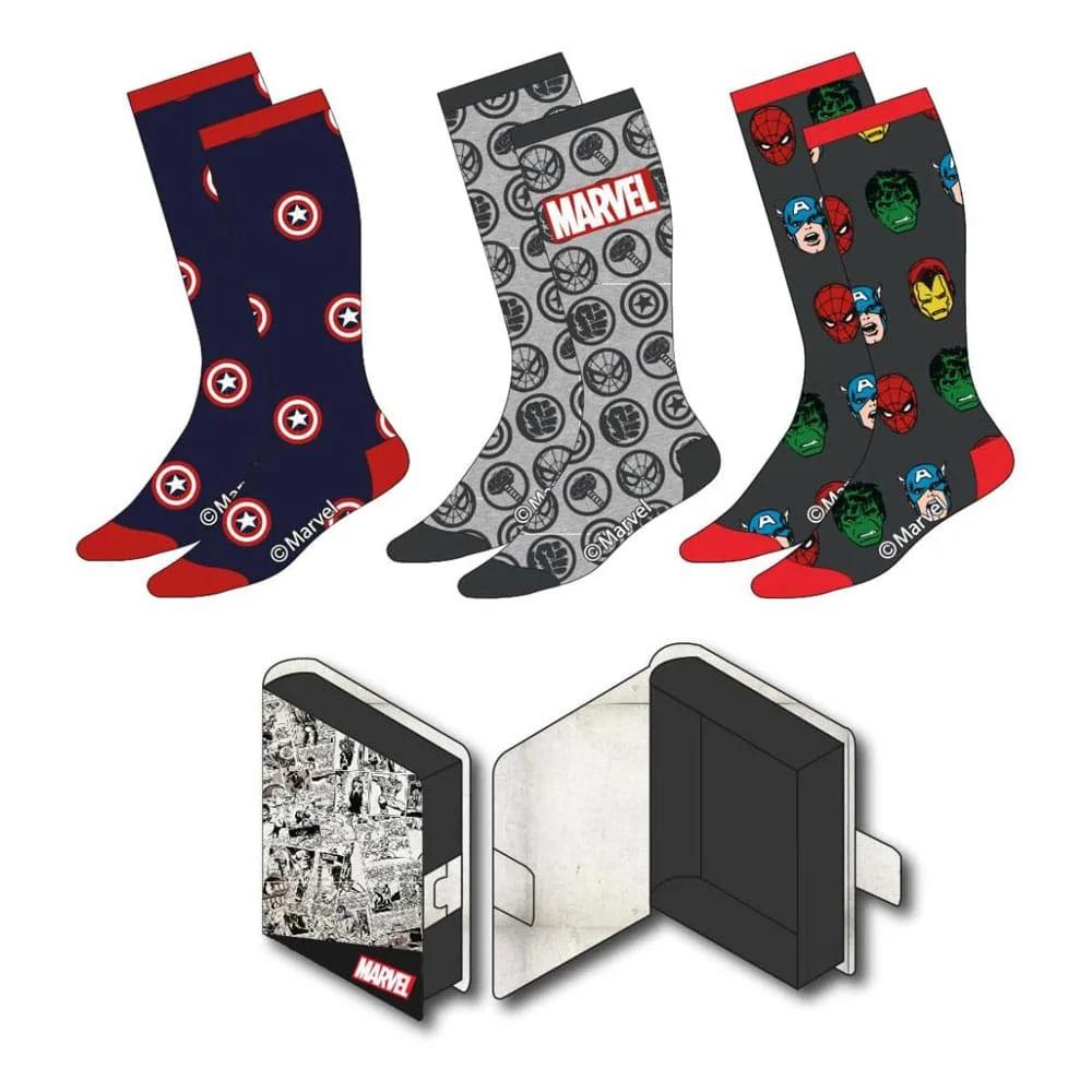 Φωτογραφία προϊόντος: Cerdá Marvel Socks 3-Pack 38-45
