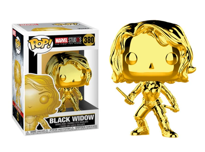 Φωτογραφία προϊόντος: Chrome Black Widow (MCU 10th Aniversary Bobble-Head Funko POP!)
