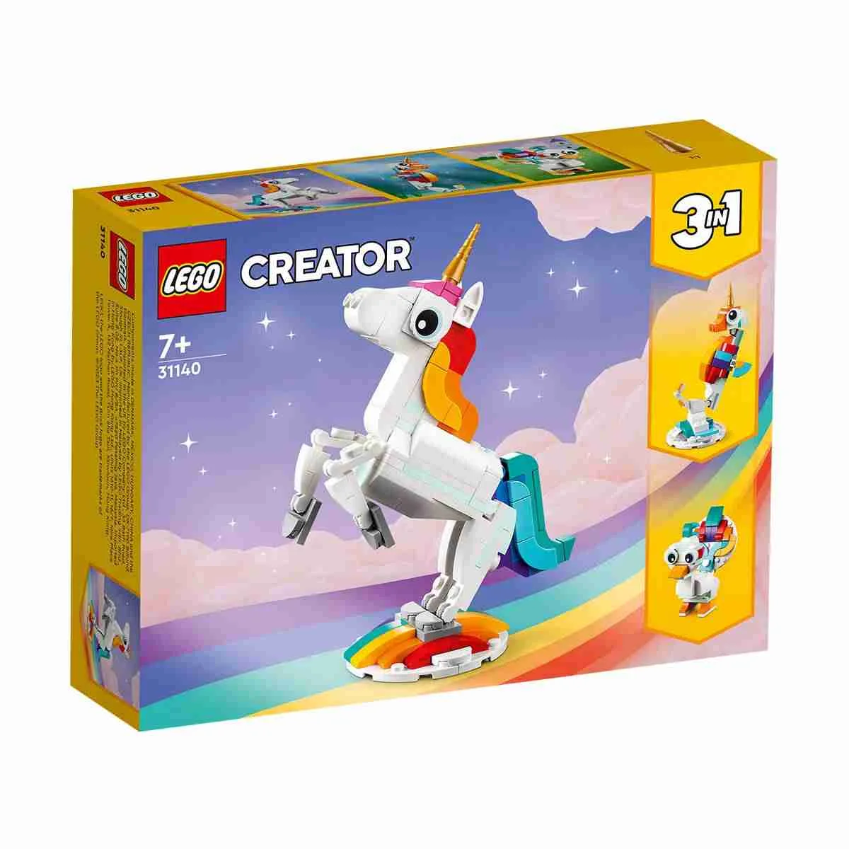 Φωτογραφία προϊόντος: 31140 Lego Creator 3-in-1 Magical Unicorn