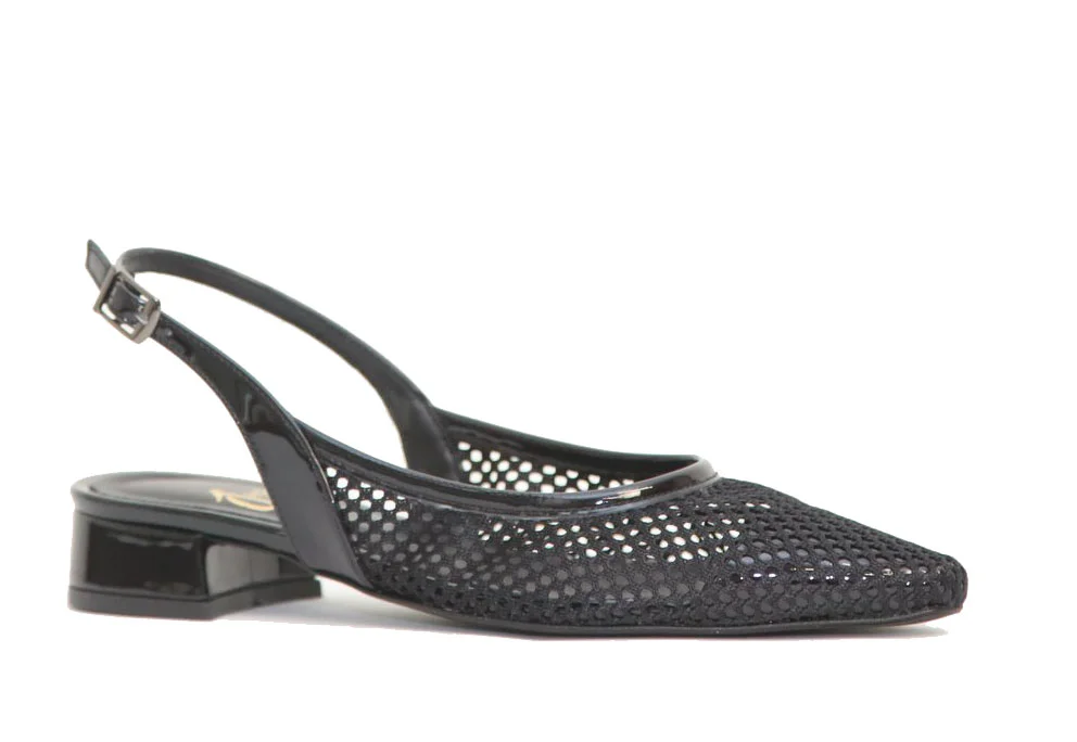 Φωτογραφία προϊόντος: Anteos Shoes Anteos 1520 Γυναικεία Γοβάκια από δίχτυ Eco σε Μαύρο χρώμα