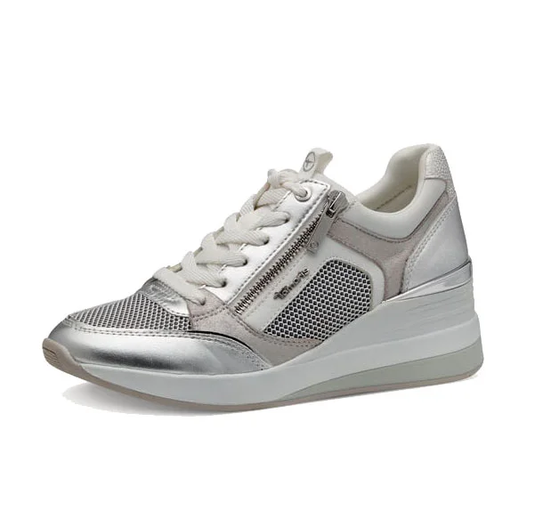 Φωτογραφία προϊόντος: Tamaris Γυναικεία Sneakers 1-23703-41-948 από Δέρμα σε Ασημί χρώμα