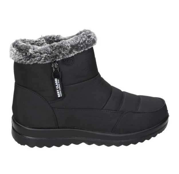 Φωτογραφία προϊόντος: Treintas Shoes Treintas Γυναικεία Μποτάκια L-4267 Με ζεστή εσωτερική επένδυση σε Μαύρο χρώμα