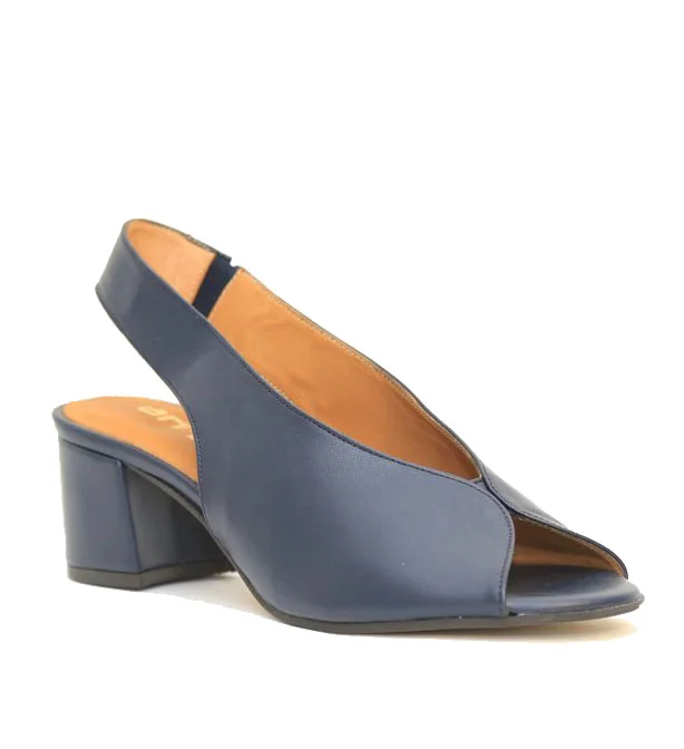 Φωτογραφία προϊόντος: Anteos Shoes Anteos Γυναικείες Γόβες 21269 δερμάτινες με Επένδυση σε Μπλε Χρώμα