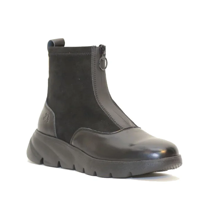 Φωτογραφία προϊόντος: Treintas Shoes Γυναικεία Αθλητικά Μποτάκια Treintas 4037 Δερμάτινα Ανατομικά μαύρα