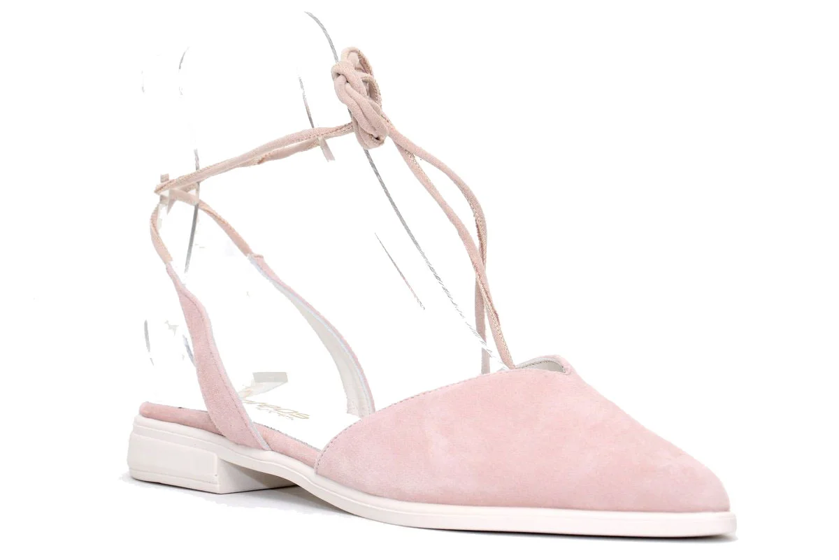Φωτογραφία προϊόντος: Anteos Shoes Anteos Γυναικεία Mules 22413 Ροζ Καστόρι Δέρμα