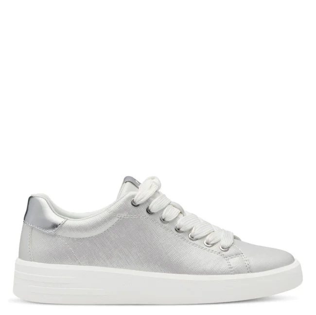 Φωτογραφία προϊόντος: Tamaris Vegan Γυναικεία Sneakers 1-23750-41-171 σε Λευκό - Ασημί χρώμα