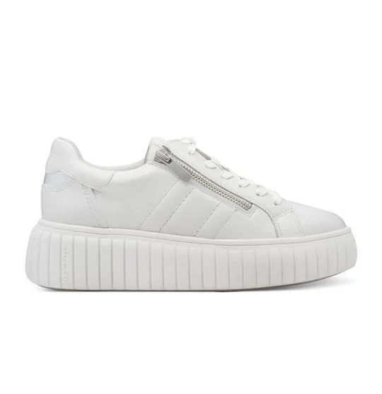 Φωτογραφία προϊόντος: Tamaris 1-23778-45-117 Γυναικεία Sneakers από Δέρμα σε Λευκό χρώμα