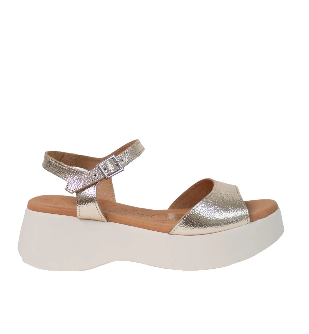 Φωτογραφία προϊόντος: Oh! my Sandals Γυναικεία δερμάτινα Πέδιλα Oh My Sandals 5682 Duna Champan