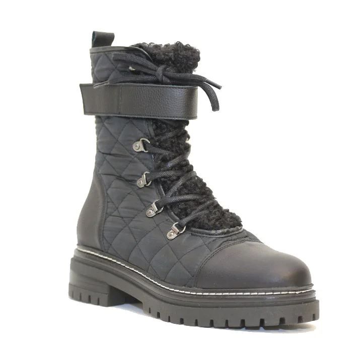 Φωτογραφία προϊόντος: Viguera Shoes Viguera 8243 Γυναικεία Δερμάτινα Μποτάκια σε Μαύρο χρώμα Ανατομικά