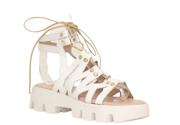 Φωτογραφία προϊόντος: Anteos Shoes Γυναικεία Σανδάλια Anteos 22490 Λευκό Δέρμα