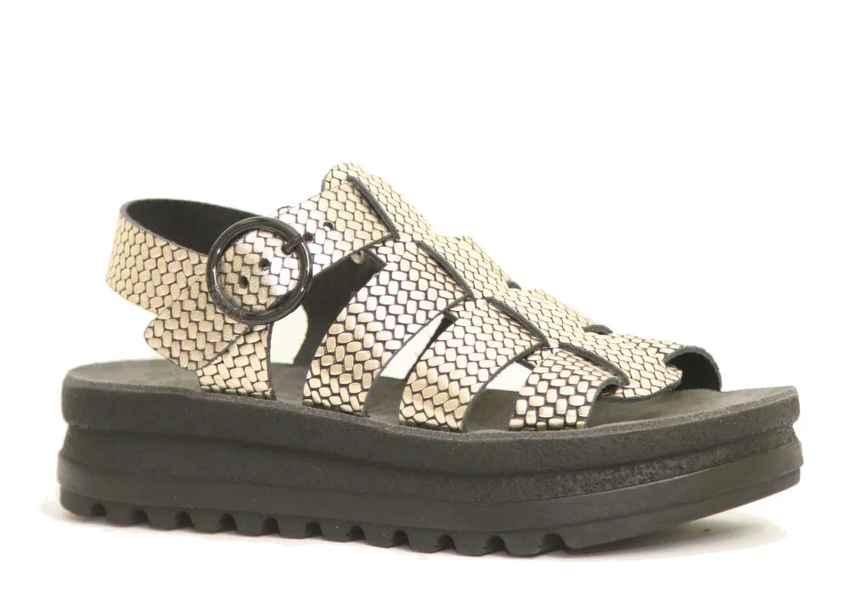 Φωτογραφία προϊόντος: Fantasy Sandals Γυναικεία Ανατομικά Σανδάλια April S116 Gold Net