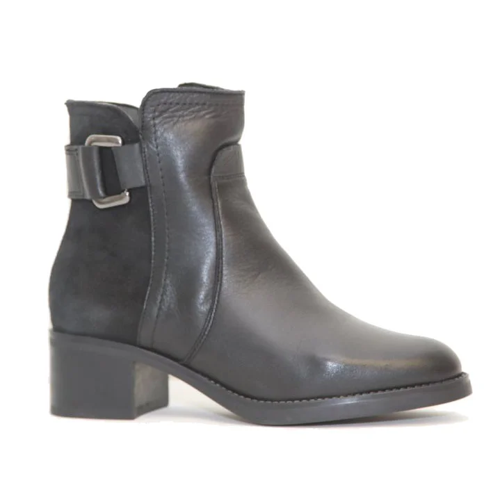 Φωτογραφία προϊόντος: Viguera Shoes Γυναικεία Μποτάκια Viguera 5505 από Δέρμα σε Μαύρο χρώμα
