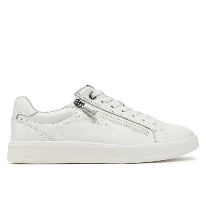Φωτογραφία προϊόντος: Tamaris 1-23709-44-100 Γυναικεία Sneakers από Δέρμα σε Λευκό χρώμα